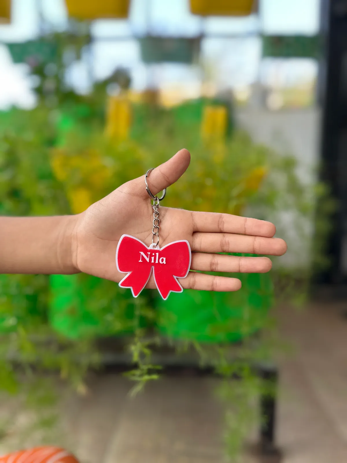 BELLE — Bow Keychain 2