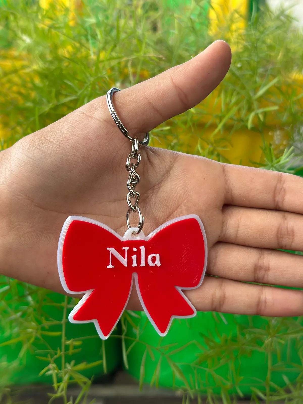 BELLE — Bow Keychain 1